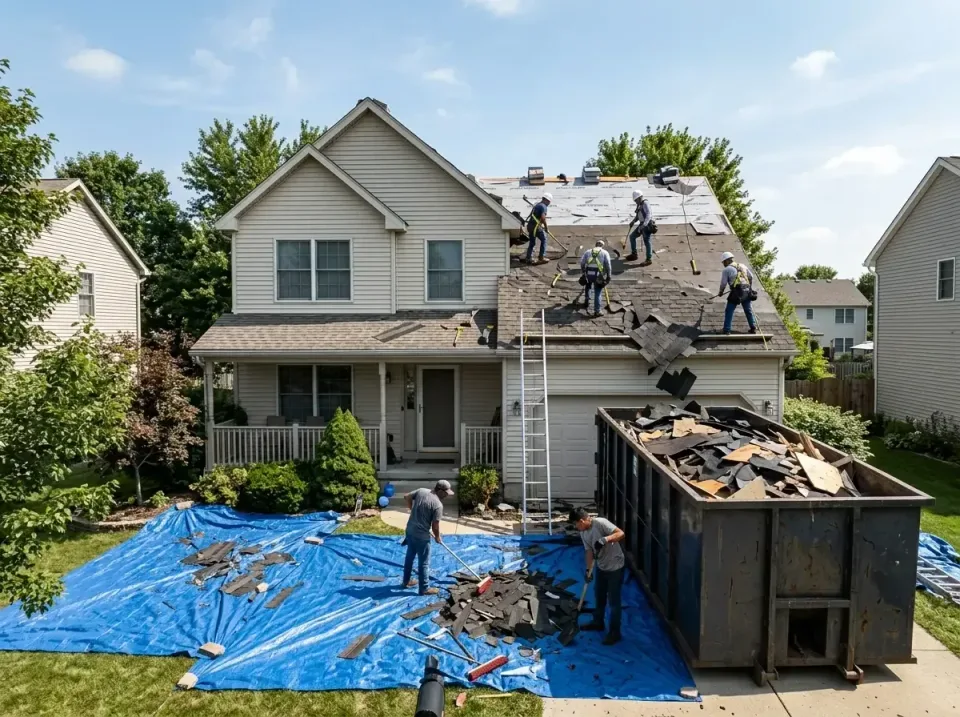 roof-replacement-debris-remova-004 — frequently asked questions, Cheapest Dumpster Rentals in Skidaway Island, GA
